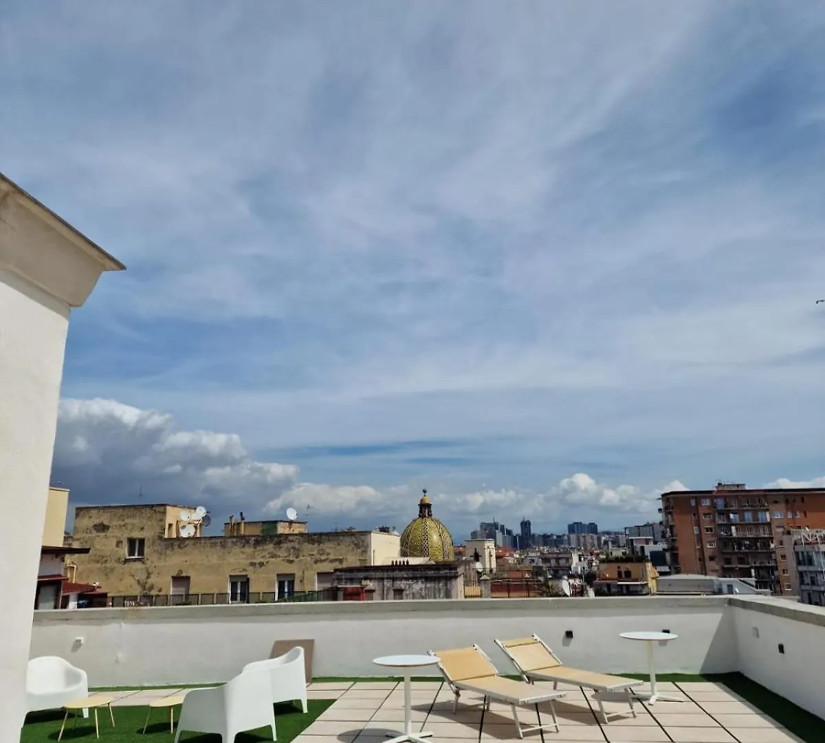 Incoming Roof Bovio Hotel Naples